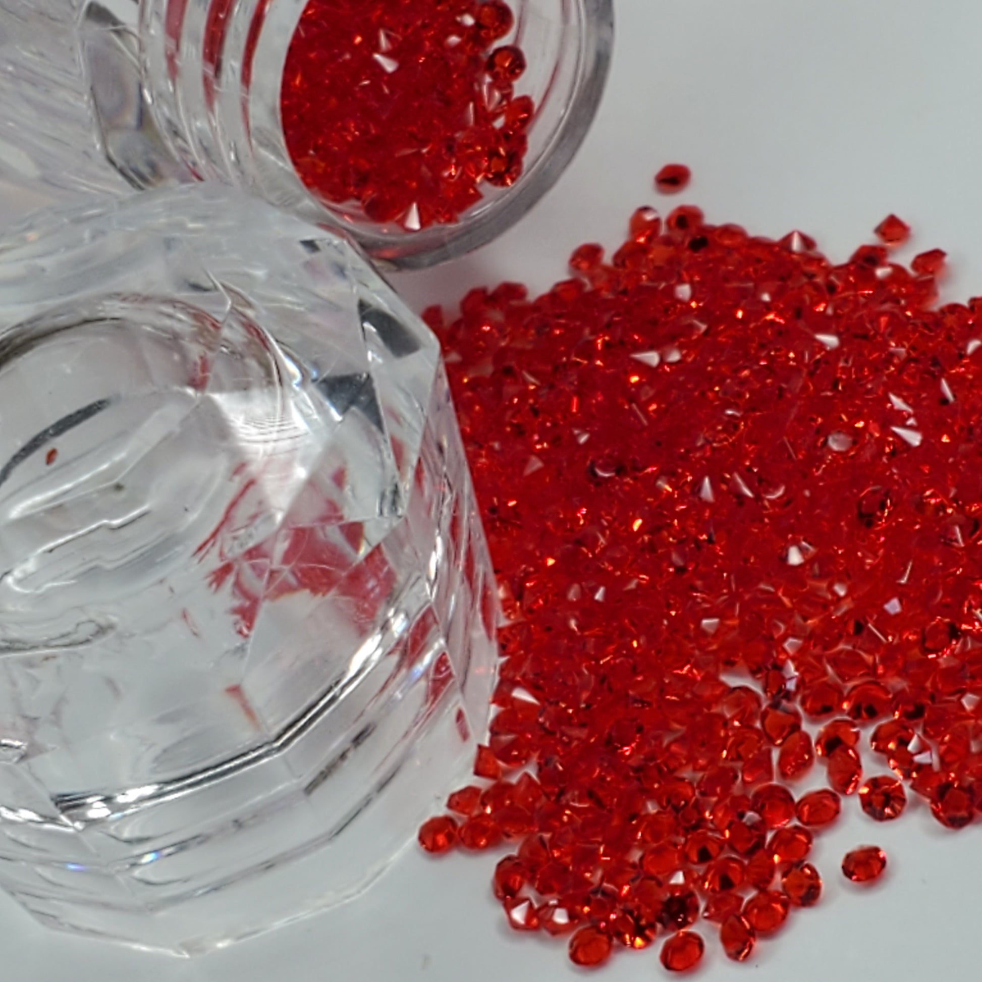 Light Siam Red BOTTLE Caviar/Pixie Dust Micro Mini Glass Rhinestones – Be  Createful