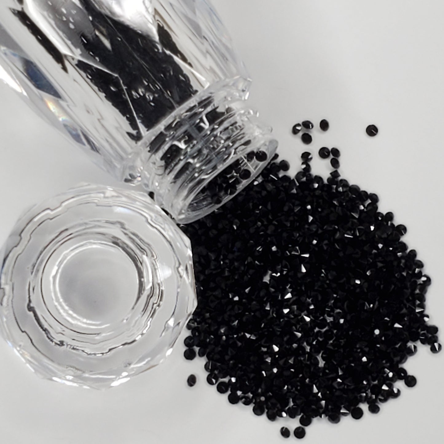 Light Siam Red BOTTLE Caviar/Pixie Dust Micro Mini Glass Rhinestones – Be  Createful