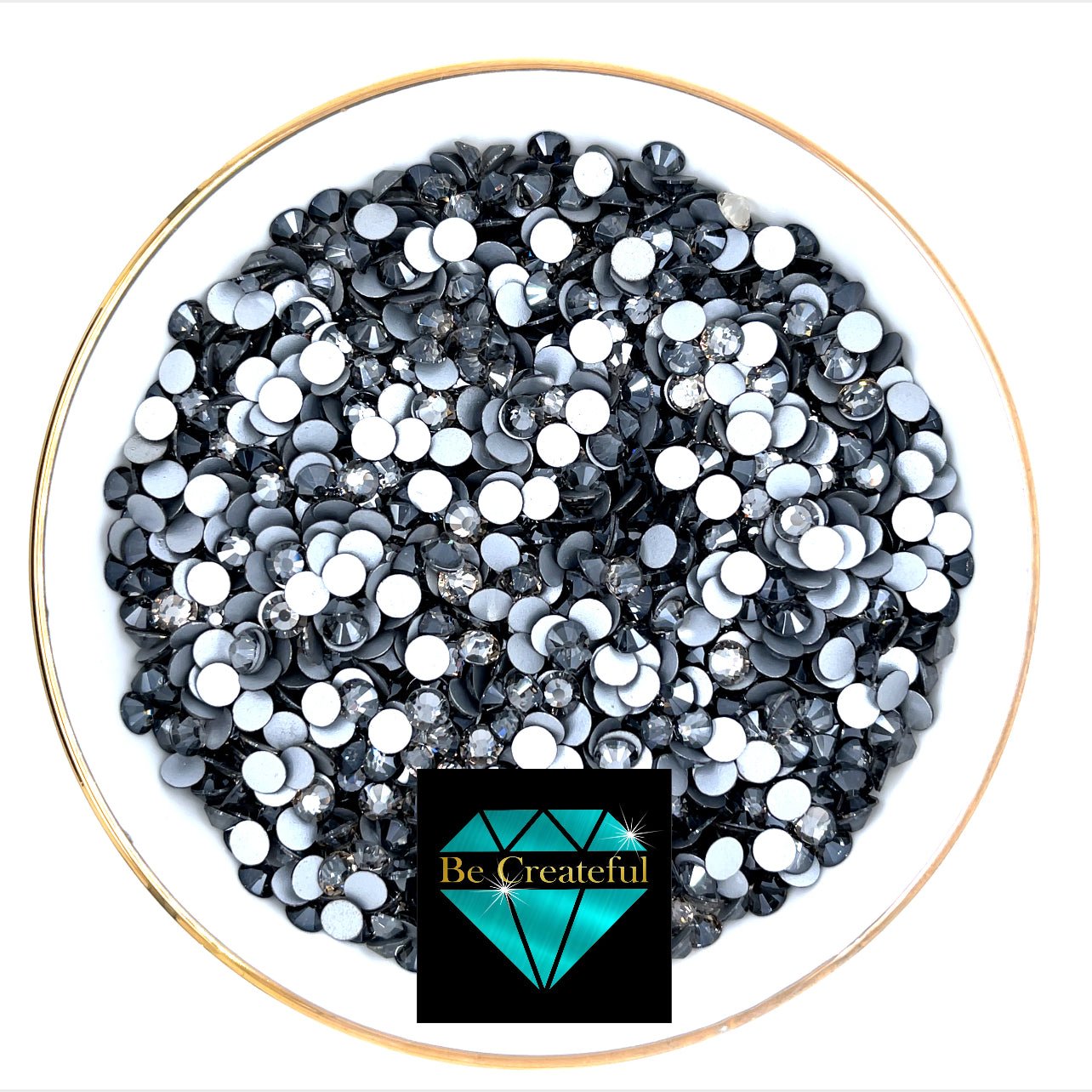 Black Diamond - Hai Trim Non Hotfix Flatback Rhinestones – Hai Trim &  Feathers