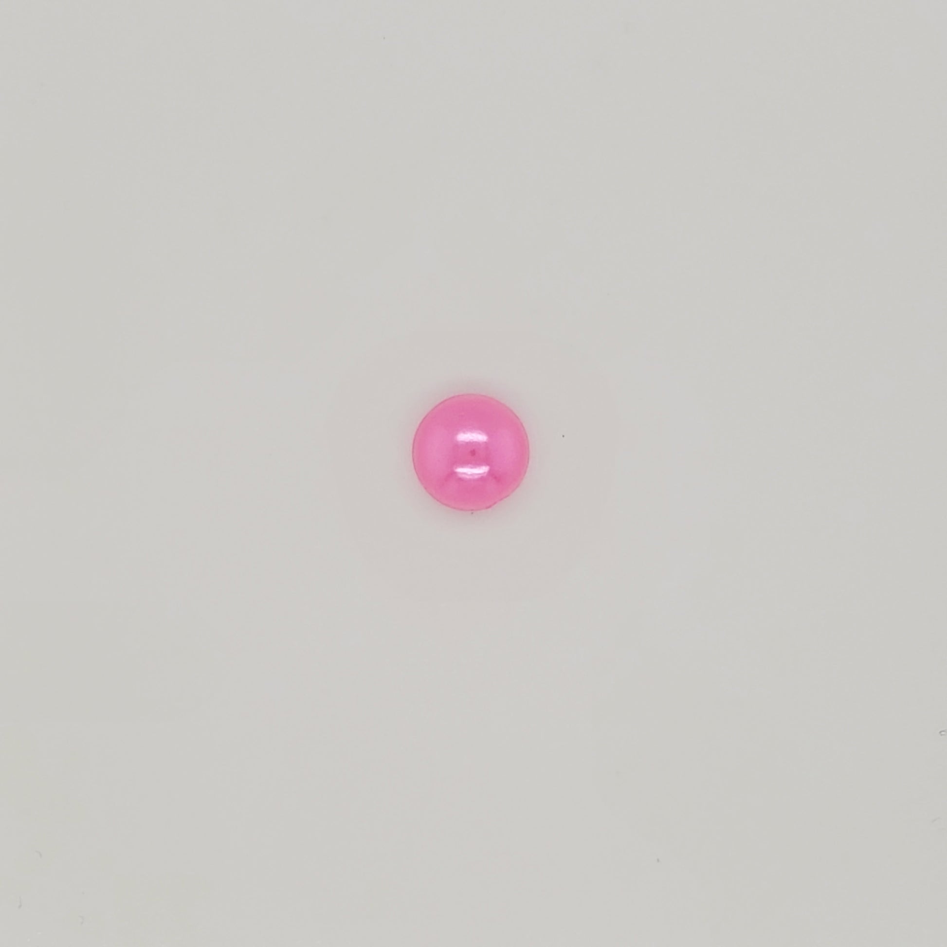 Bubble Gum Pink Resin Decoden Cabochon Flatback Pearls- Flatback Pearls - Half Pearls - Pink half pearls - Pink Pearls