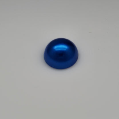 Blue Resin Decoden Cabochon Flatback Pearls