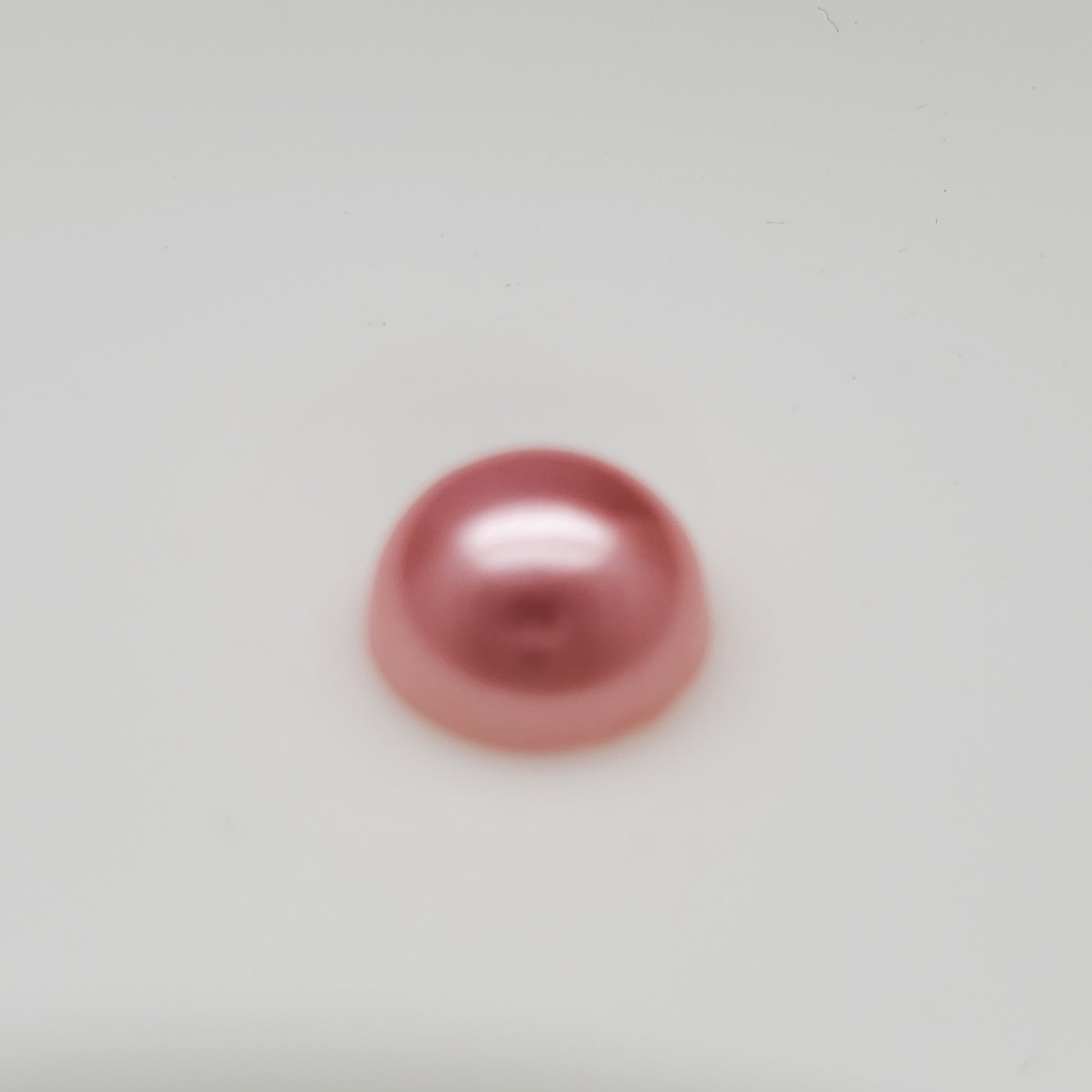 Be Createful - Red Resin Decoden Cabochon Flatback Pearls