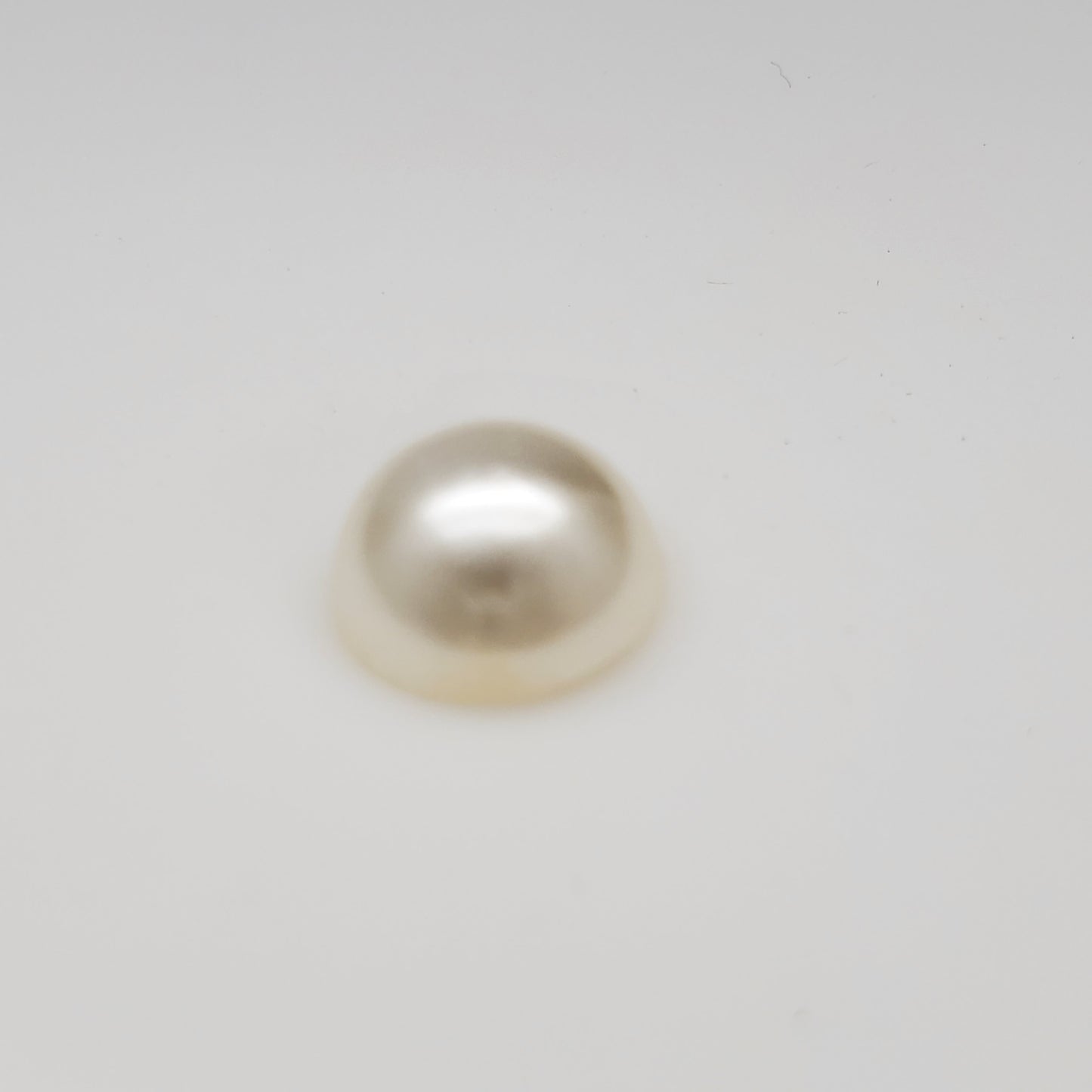 Ivory Resin Decoden Cabochon Flatback Pearls