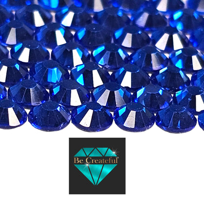 LUXE® Cobalt Blue HOTFIX Rhinestones - Royal Blue Rhinestone