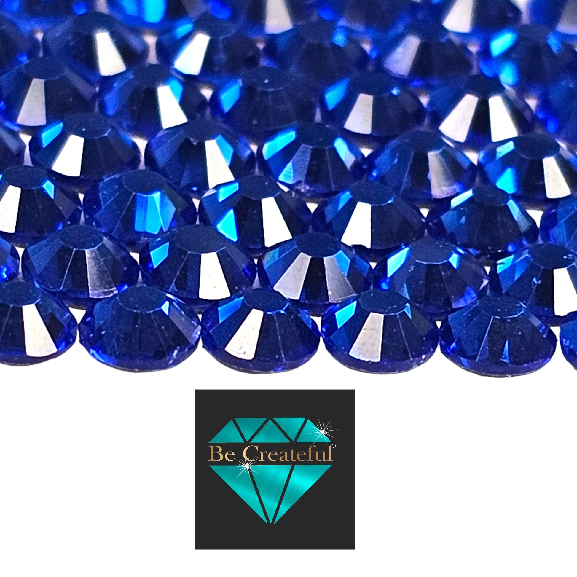 LUXE® Cobalt Blue HOTFIX Rhinestones