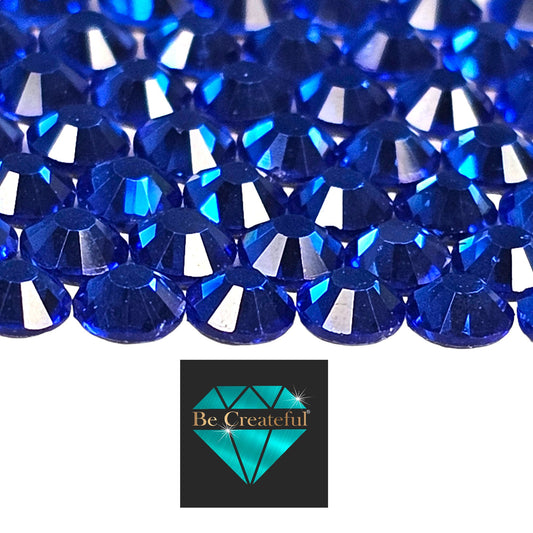 BULK LUXE® Cobalt Blue HOTFIX Rhinestones - Royal Blue Rhinestone