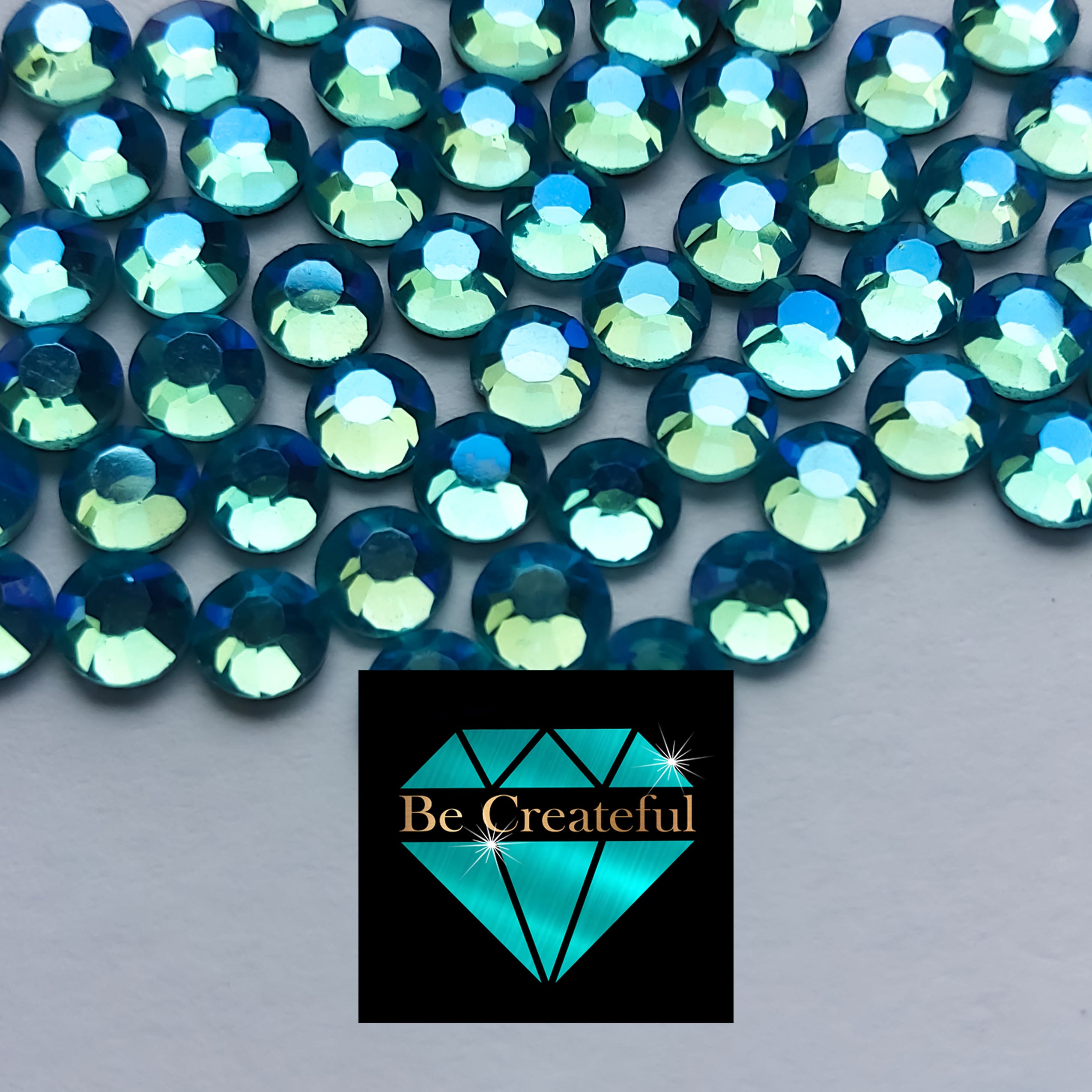 BULK HOTFIX offers DMC Aquamarine ab Glass Rhinestones