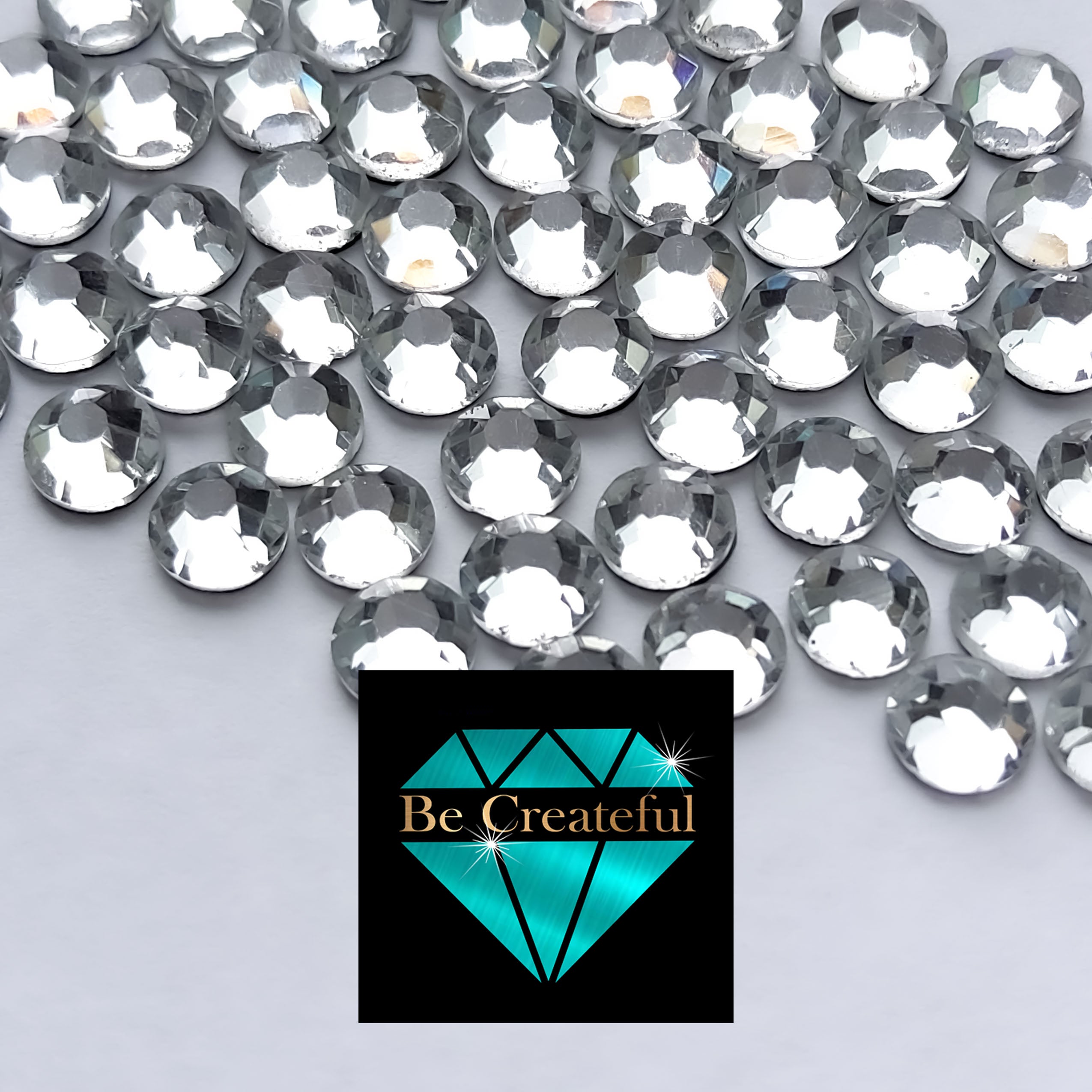 DMC Crystal Glass Hotfix Rhinestones Fast Shipping 5 ⭐ Rated – Be Createful