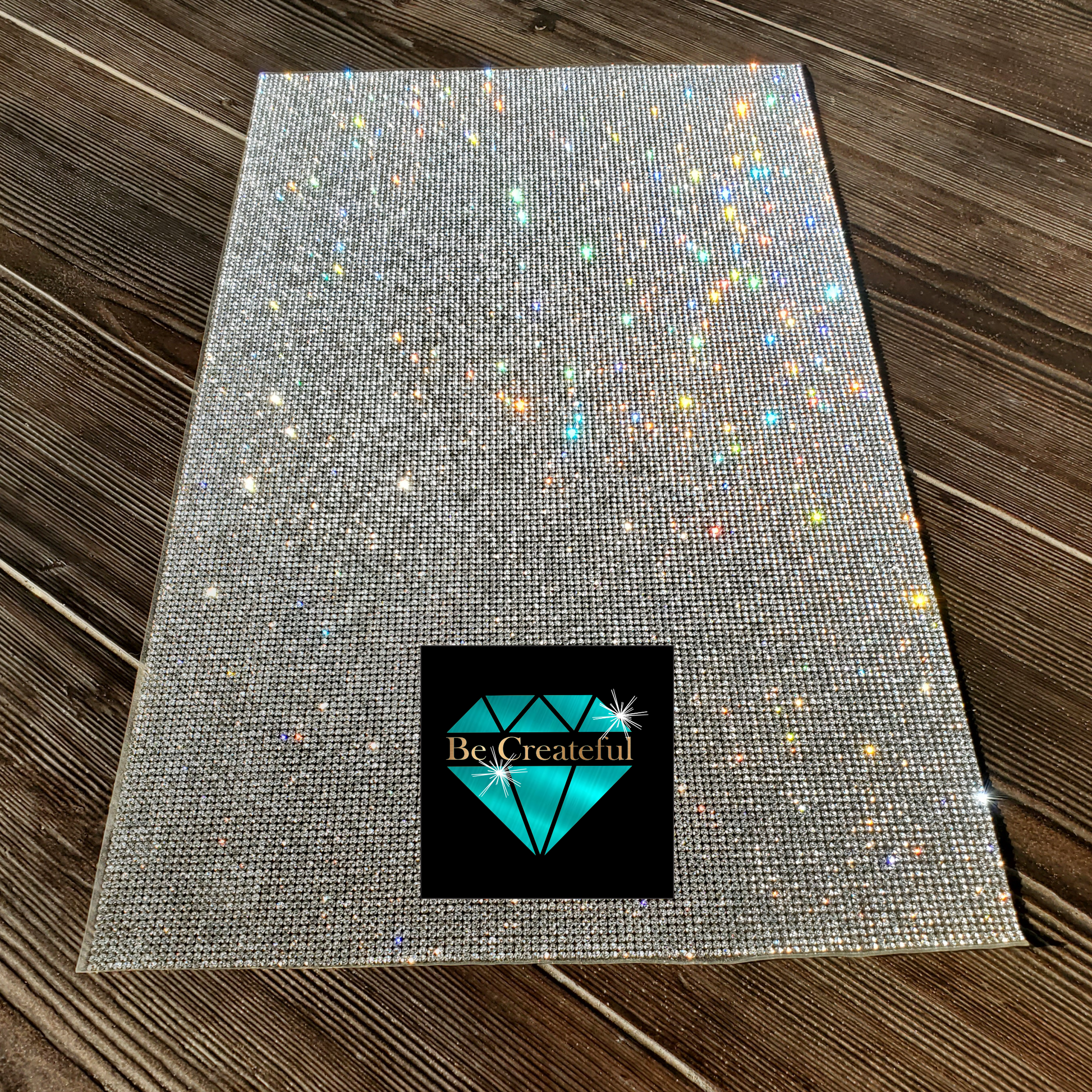 Adhesive Crystal Glass Rhinestone Sheets