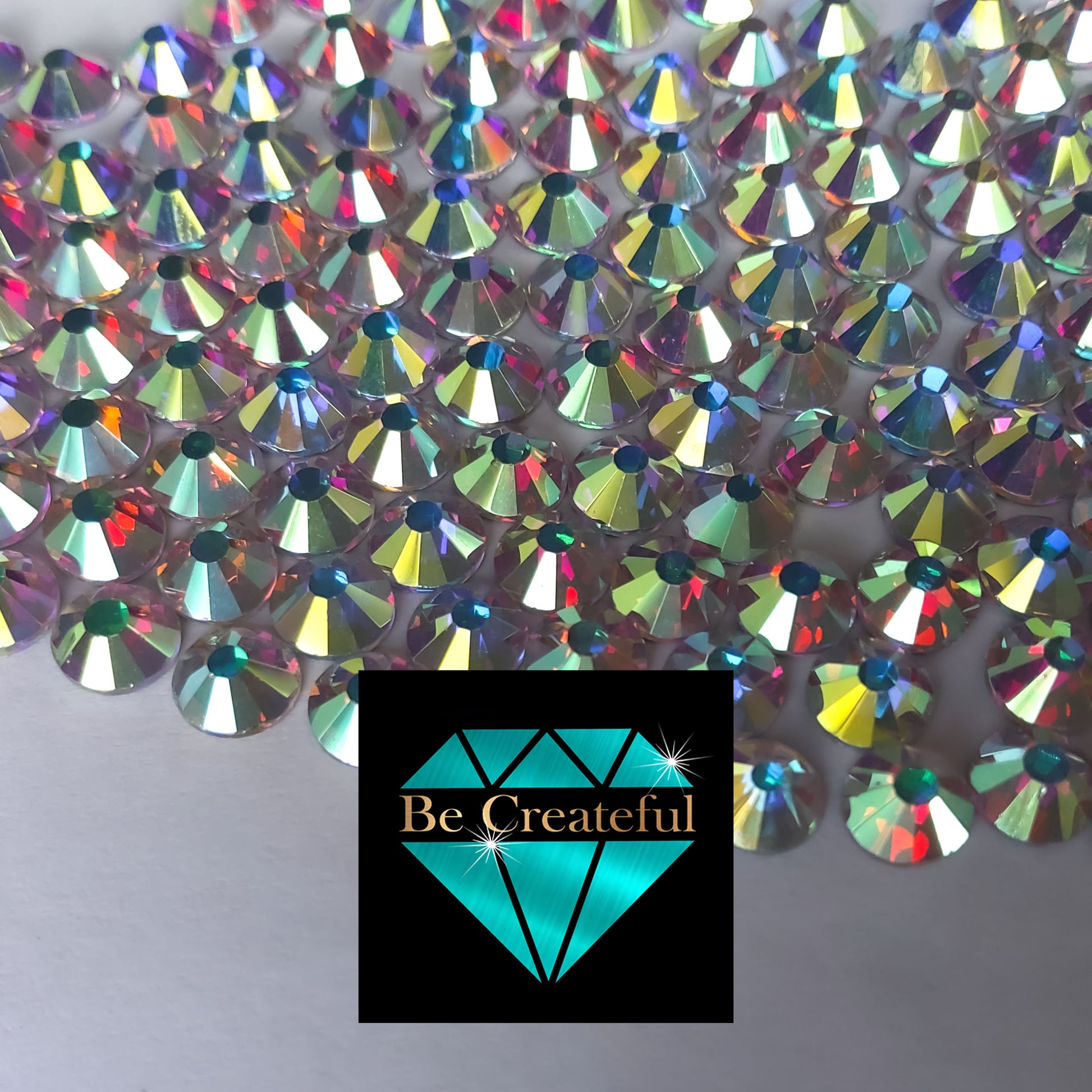 4000 Pieces Hotfix Rhinestones Crystals AB Clear Crystal