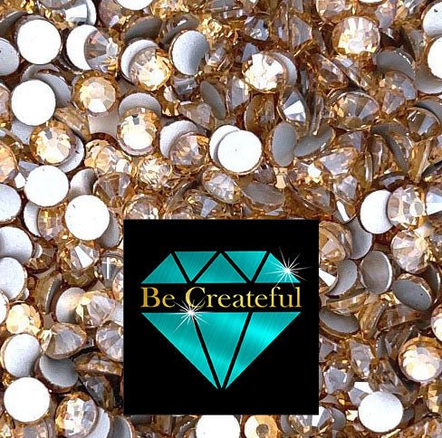 Be Createful - Flatback Foil Crystal LUXE™ Glass Rhinestones