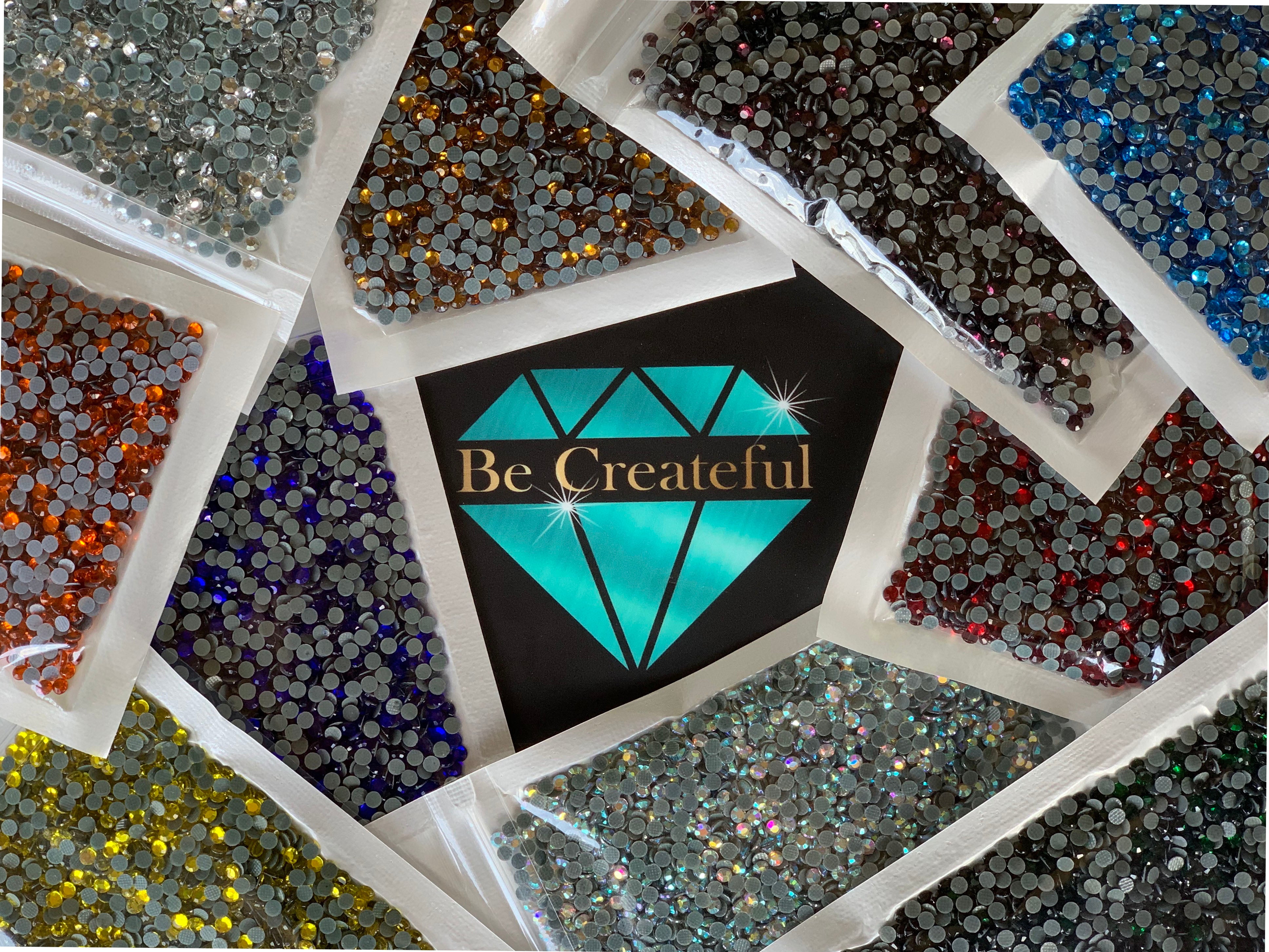 Korean Hotfix Rhinestone Color Sample Kit - 🔥 Rhinestone – Be Createful