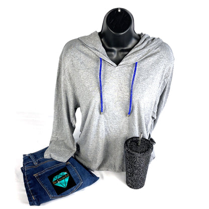 Cobalt Royal Blue Rhinestone Hoodie Strings are the perfect way to glam up your favorite hoodie and accessories!