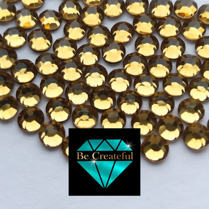 Korean Lt Topaz Hotfix Rhinestones - Be Createful, Beautiful Rhinestones at wholesale prices.