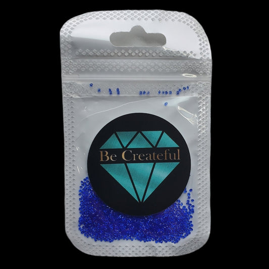 Cobalt Blue Pixie Dust rhinestones -Wholesale Rhinestone Nail Art - Rhinestone Nail Art  - 5 ⭐rated