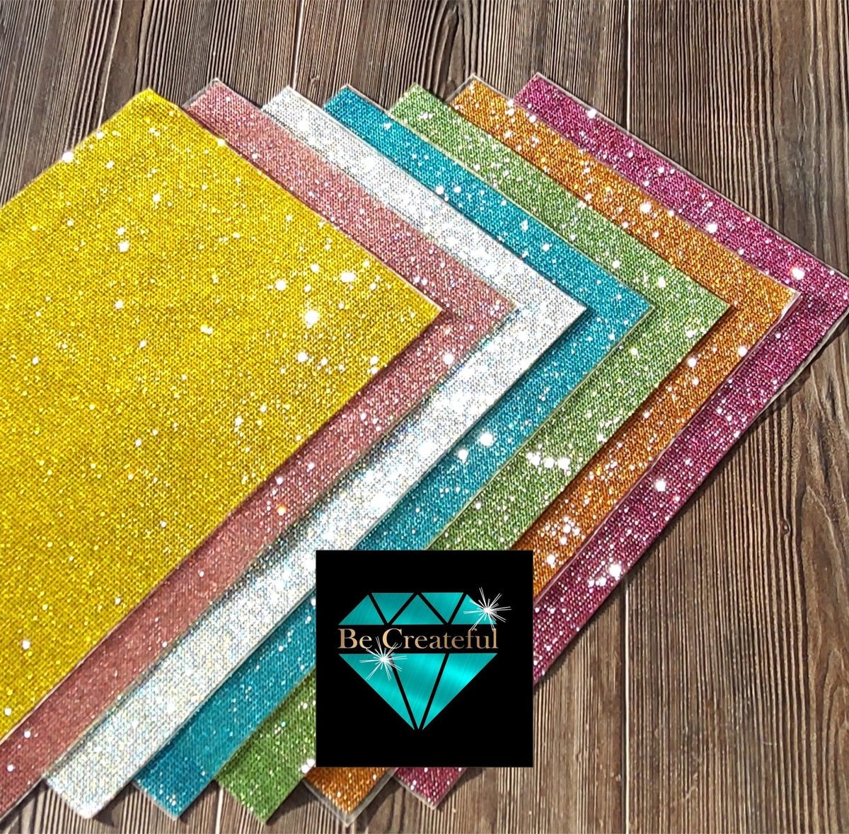 Orange Rhinestone Sheet Hotfix Citrine Glass Rhinestone Sheets-5⭐rated 💎-Ships Fast – Be Createful