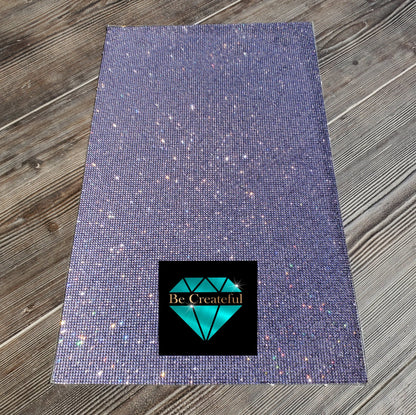 Hotfix Violet Glass Rhinestone Sheets are perfect for creating rhinestone projects. Just cut to size, and apply with heat.